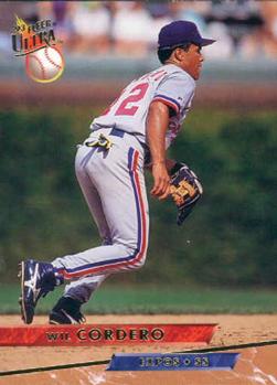 #65 Wil Cordero - Montreal Expos - 1993 Ultra Baseball