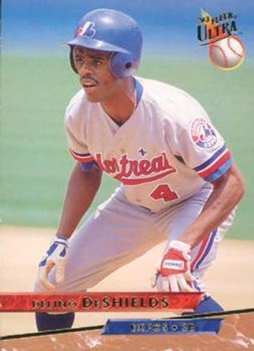 #66 Delino DeShields - Montreal Expos - 1993 Ultra Baseball