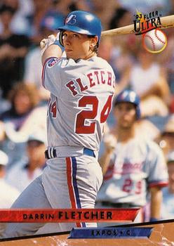 #67 Darrin Fletcher - Montreal Expos - 1993 Ultra Baseball