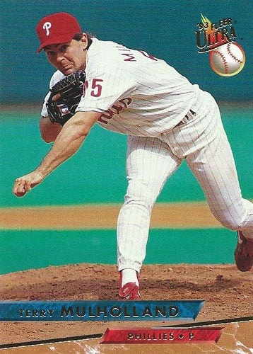 #92 Terry Mulholland - Philadelphia Phillies - 1993 Ultra Baseball