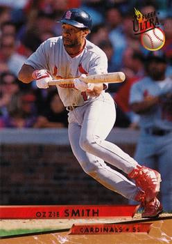 #113 Ozzie Smith - St. Louis Cardinals - 1993 Ultra Baseball