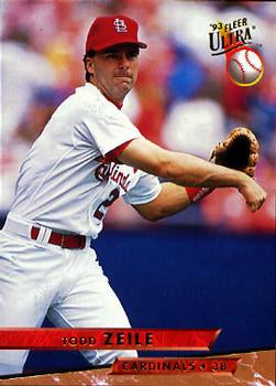 #115 Todd Zeile - St. Louis Cardinals - 1993 Ultra Baseball