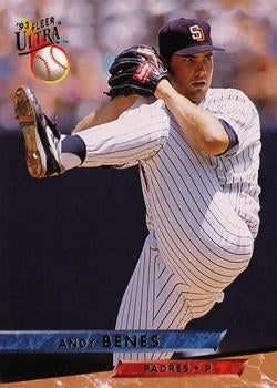 #116 Andy Benes - San Diego Padres - 1993 Ultra Baseball