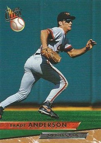 #138 Brady Anderson - Baltimore Orioles - 1993 Ultra Baseball