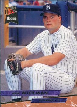 #251 Bob Wickman - New York Yankees - 1993 Ultra Baseball