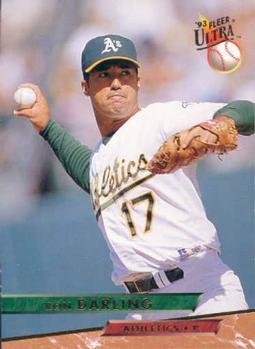 #256 Ron Darling - Oakland Athletics - 1993 Ultra Baseball