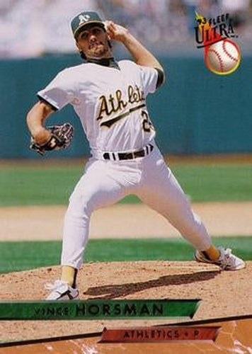 #259 Vince Horsman - Oakland Athletics - 1993 Ultra Baseball