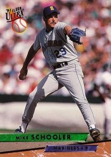#271 Mike Schooler - Seattle Mariners - 1993 Ultra Baseball