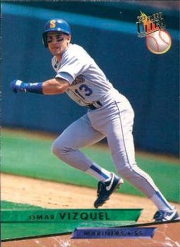 #274 Omar Vizquel - Seattle Mariners - 1993 Ultra Baseball