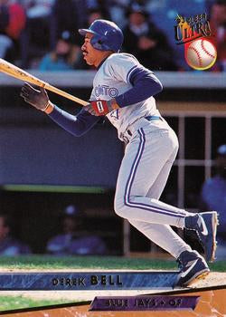 #286 Derek Bell - Toronto Blue Jays - 1993 Ultra Baseball