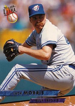 #290 Jack Morris - Toronto Blue Jays - 1993 Ultra Baseball