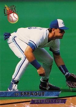 #292 Ed Sprague - Toronto Blue Jays - 1993 Ultra Baseball