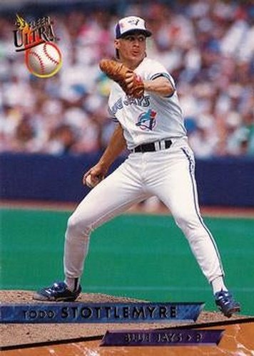#293 Todd Stottlemyre - Toronto Blue Jays - 1993 Ultra Baseball