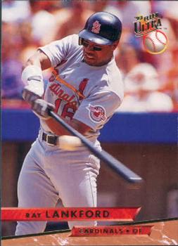 #108 Ray Lankford - St. Louis Cardinals - 1993 Ultra Baseball