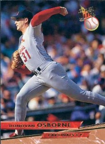 #109 Donovan Osborne - St. Louis Cardinals - 1993 Ultra Baseball