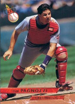 #110 Tom Pagnozzi - St. Louis Cardinals - 1993 Ultra Baseball