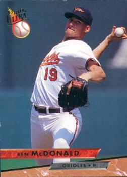 #142 Ben McDonald - Baltimore Orioles - 1993 Ultra Baseball