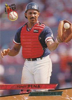 #154 Tony Pena - Boston Red Sox - 1993 Ultra Baseball