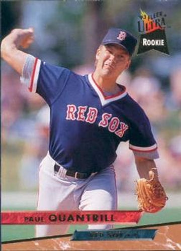 #155 Paul Quantrill - Boston Red Sox - 1993 Ultra Baseball