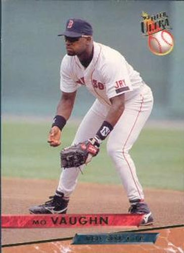 #156 Mo Vaughn - Boston Red Sox - 1993 Ultra Baseball