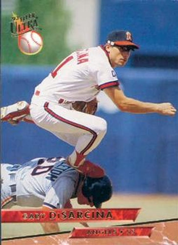 #160 Gary DiSarcina - California Angels - 1993 Ultra Baseball