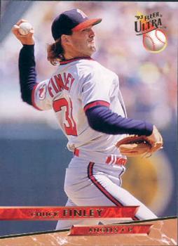 #162 Chuck Finley - California Angels - 1993 Ultra Baseball