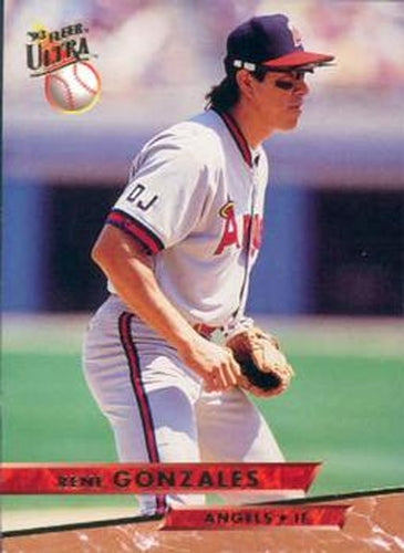 #164 Rene Gonzales - California Angels - 1993 Ultra Baseball