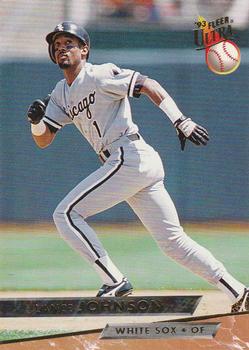 #174 Lance Johnson - Chicago White Sox - 1993 Ultra Baseball