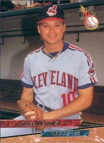 #186 Mark Lewis - Cleveland Indians - 1993 Ultra Baseball