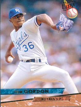 #207 Tom Gordon - Kansas City Royals - 1993 Ultra Baseball