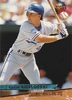 #211 Kevin Koslofski - Kansas City Royals - 1993 Ultra Baseball