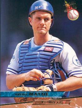 #212 Brent Mayne - Kansas City Royals - 1993 Ultra Baseball