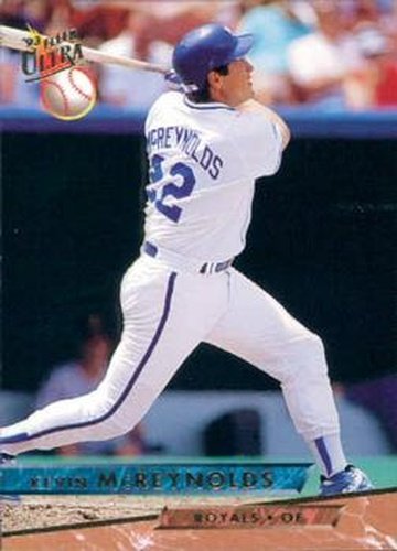 #214 Kevin McReynolds - Kansas City Royals - 1993 Ultra Baseball
