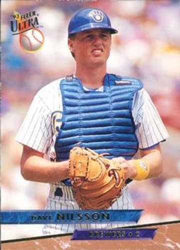 #222 Dave Nilsson - Milwaukee Brewers - 1993 Ultra Baseball