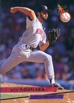 #228 Rick Aguilera - Minnesota Twins - 1993 Ultra Baseball