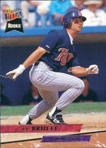#229 J.T. Bruett - Minnesota Twins - 1993 Ultra Baseball