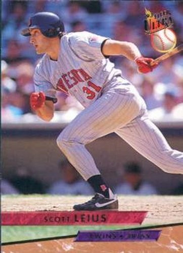 #233 Scott Leius - Minnesota Twins - 1993 Ultra Baseball