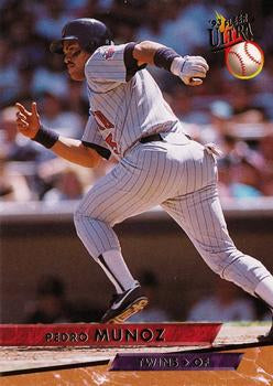 #235 Pedro Munoz - Minnesota Twins - 1993 Ultra Baseball