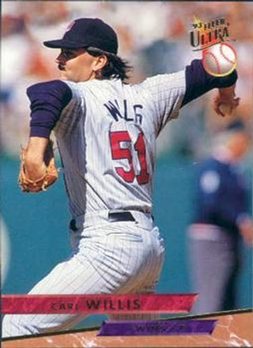 #239 Carl Willis - Minnesota Twins - 1993 Ultra Baseball