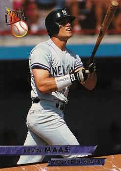 #243 Kevin Maas - New York Yankees - 1993 Ultra Baseball