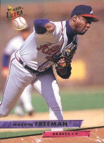 #304 Marvin Freeman - Atlanta Braves - 1993 Ultra Baseball