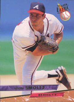 #312 John Smoltz - Atlanta Braves - 1993 Ultra Baseball