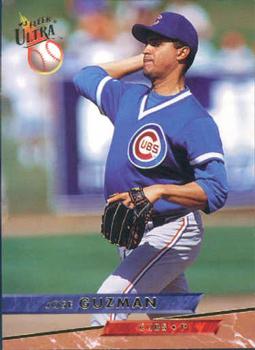 #313 Jose Guzman - Chicago Cubs - 1993 Ultra Baseball
