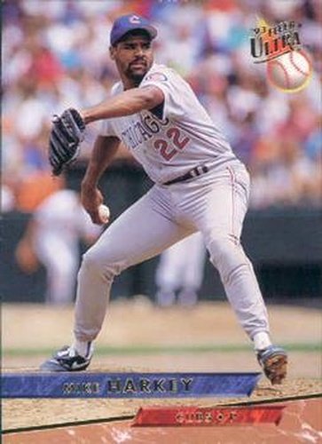 #314 Mike Harkey - Chicago Cubs - 1993 Ultra Baseball