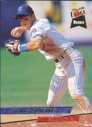 #321 Tommy Shields - Chicago Cubs - 1993 Ultra Baseball