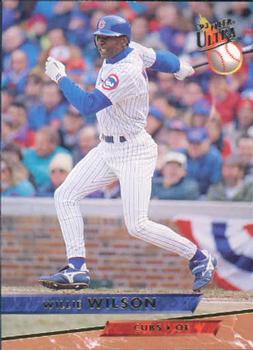 #324 Willie Wilson - Chicago Cubs - 1993 Ultra Baseball