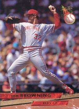 #325 Tom Browning - Cincinnati Reds - 1993 Ultra Baseball