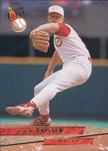 #328 Steve Foster - Cincinnati Reds - 1993 Ultra Baseball