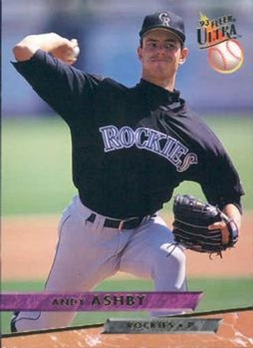 #339 Andy Ashby - Colorado Rockies - 1993 Ultra Baseball