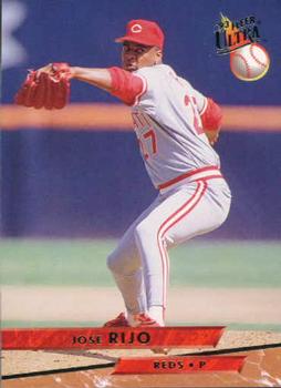 #33 Jose Rijo - Cincinnati Reds - 1993 Ultra Baseball